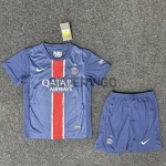 Camiseta PSG Primera Equipación 2024/2025 campeón de la UCL Azul Niño Kit