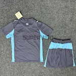 Camiseta Olympique Marsella Segunda Equipación 2025/2026 Azul Marino Niño Kit