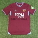 Camiseta West Ham United Primera Equipación 2025/2026 Rojo Oscuro