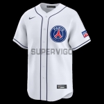Camiseta PSG 2025/2026 Baseball Shirt Blanco