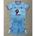 Camiseta Burnley FC Segunda Equipación 2025/2026 Azul Claro