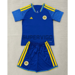 Camiseta Curacao Primera Equipación Mundial 2026 Azul Niño Kit