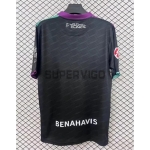 Camiseta Málaga CF Segunda Equipación 2025/2026 Negro con Parche La Liga