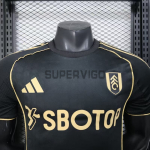 Camiseta Fulham F.C. Tercera Equipación 2025/2026 Negro (EDICIÓN JUGADOR)