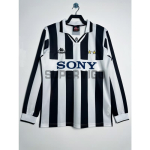 Camiseta Juventus Primera Equipación Retro 1995/97 ML Blanco/Negro