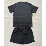 Camiseta Noruega Segunda Equipación Mundial 2026 Negro Niño Kit