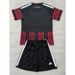 Camiseta Eintracht Fráncfort Primera Equipación 2026/2027 Rojo/Negro Niño Kit