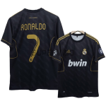 Camiseta RONALDO 7 Real Madrid Segunda Equipación Retro 2011/12