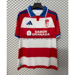 Camiseta Granada Primera Equipación 2026/2027 Rojo/Blanco con Parche La Liga