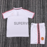 Camiseta Manchester United Edición Conmemorativa 1998/99 Blanco Niño Kit