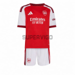 Camiseta Arsenal Primera Equipación 2026/2027 Rojo/Blanco Niño Kit