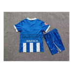 Camiseta Deportivo de La Coruña Primera Equipación 2026/2027 Azul/Blanco Niño Kit con Parche La Liga