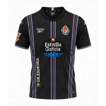 Camiseta Real Valladolid Segunda Equipación 2026/2027 Negro con Parche La Liga