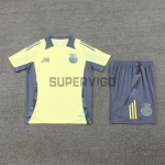 Camiseta de Entrenamiento Ajax de Ámsterdam 2024/2025 Kit Amarillo/Gris