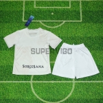 Camiseta Napoli Segunda Equipación 2025/2026 Blanco Niño Kit