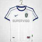 Camiseta Brasil Retro 1998 Blanco