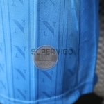 Camiseta Napoli Primera Equipación 2025/2026 Azul (EDICIÓN JUGADOR)