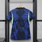Camiseta Brasil Segunda Equipación Mundial 2026 Azul Mujer (EDICIÓN JUGADOR)