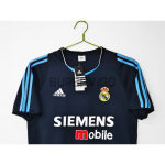 Camiseta Real Madrid Segunda Equipación Retro 2003/04 Azul Marino