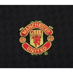 Camiseta Manchester United Segunda Equipación Retro 2003/04 Negro Niño Kit