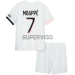 Camiseta Mbappé 7 PSG Segunda Equipación 2021/2022 Niño Kit