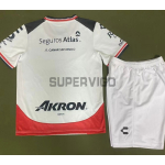 Camiseta Atlas FC Segunda Equipación 2025/2026 Blanco Niño Kit