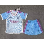 Camiseta Arsenal 2023/2024 Azul/Rosa Niño Kit