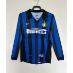 Camiseta Inter de Milan Primera Equipación Retro 98/99 ML