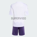 Camiseta Manchester United Segunda Equipación 2025/2026 Blanco Niño Kit