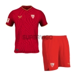 Camiseta Sevilla FC Segunda Equipación 2023/2024 Niño Kit