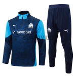 Sudadera De Entrenamiento Olympique Marsella 2025/2026 Kit Azul Marino
