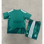 Camiseta de Portero Alemania Primera Equipación Mundial 2026 Verde Niño Kit