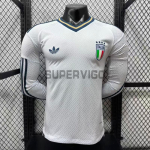 Camiseta Italia Segunda Equipación Mundial 2026 ML Blanco (EDICIÓN JUGADOR)
