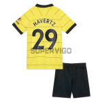HAVERTZ 29 Chelsea Kid's Soccer Jersey Away Kit 2021/2022