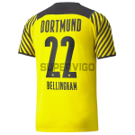 Camiseta Bellingham 22 Borussia Dortmund Primera Equipación 2021/2022