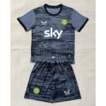 Camiseta de Portero Irland Tercera Equipación Mundial 2026 Niño Kit  Gris/Negro