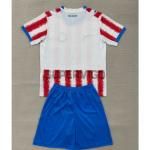 Camiseta Paraguay Primera Equipación Mundial 2026 Rojo/Blanco Niño Kit