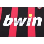 Camiseta AC Milan Primera Equipación Retro 2006/07 ML Rojo/Negro Niño Kit