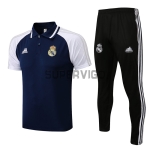 Polo Real Madrid 2022/2023 Kit Azul Marino/Blanco
