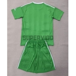 Camiseta de Portero Arsenal 2025/2026 Verde/Blanco Niño Kit