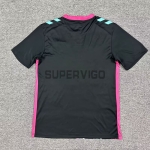 Camiseta de Portero Sunderland AFC 2025/2026 Negro/Rosa/Blanco