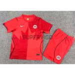 Camiseta Canada Primera Equipación Mundial 2026 Rojo Niño Kit