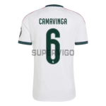 Camiseta CAMAVINGA 6 Real Madrid Primera Equipación 2026/2027 Blanco con Parche HP