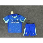 Camiseta Olympique Marsella Tercera Equipación 2025/2026 Azul Niño Kit