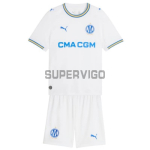 Camiseta Olympique Marsella Primera Equipación 2026/2027 Blanco Niño Kit