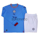 Camiseta Manchester City Primera Equipación 2022/2023 Kit ML