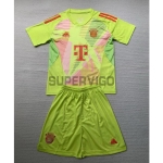 Camiseta De Portero Bayern Múnich 2024 Niño Kit Verde