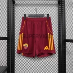 Pantalón Corto AS Roma Primera Equipación 2025/2026 Rojo (EDICIÓN JUGADOR)