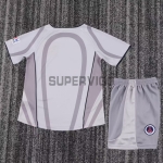 Camiseta PSG Segunda Equipación Retro 2001/02 Gris Niño Kit