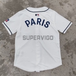 Camiseta PSG 2025/2026 Baseball Shirt Blanco